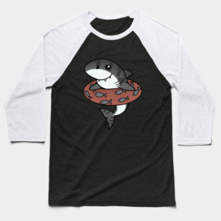 Kawaii Shark, Love Sharks Baseball T-Shirt