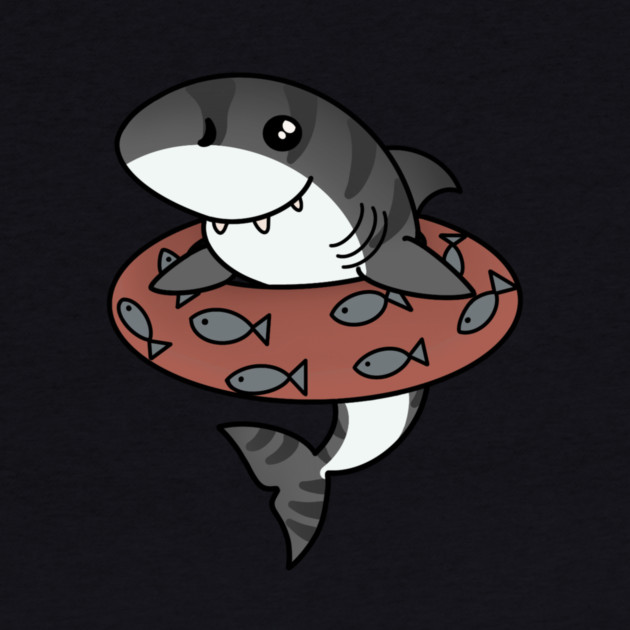 Kawaii Shark, Love Sharks by logiamerch