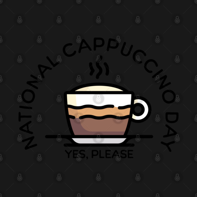 Fun National Cappuccino Day by HolidayBug