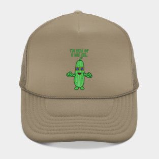 Funny Kind of a Big Deal Dill Pickle Pun Hat