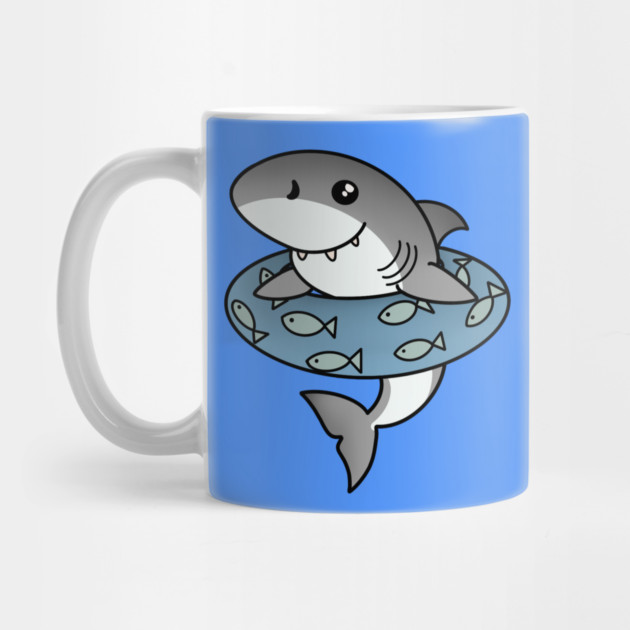 Kawaii Shark, Love Sharks by logiamerch