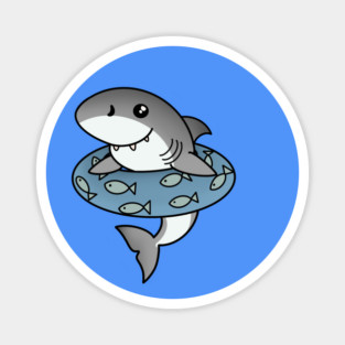 Kawaii Shark, Love Sharks Magnet