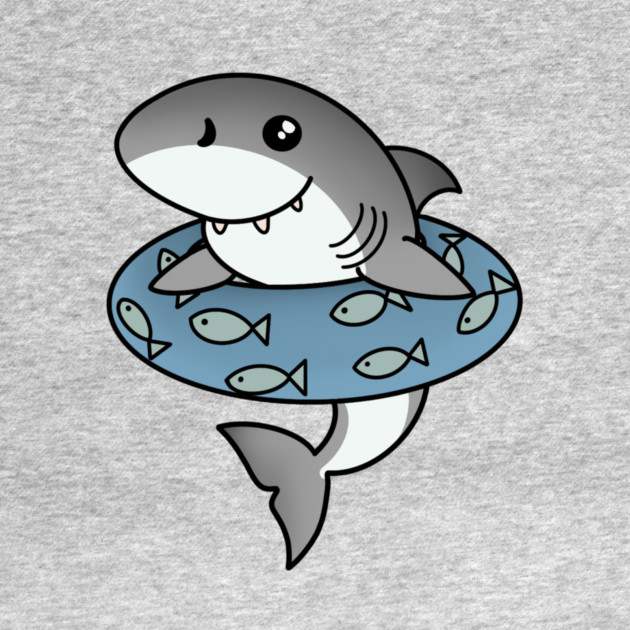 Kawaii Shark, Love Sharks by logiamerch