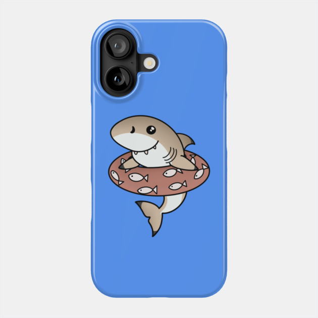 Kawaii Shark, Love Sharks Phone Case by logiamerch