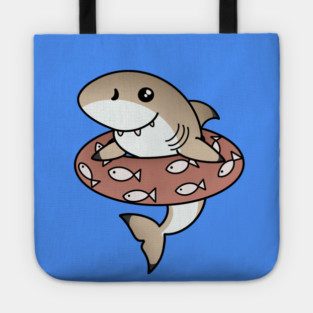 Kawaii Shark, Love Sharks Tote