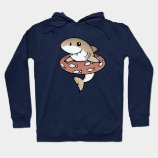 Kawaii Shark, Love Sharks Hoodie