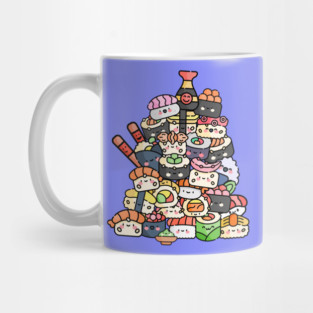 Cute Sushi Tower Mug