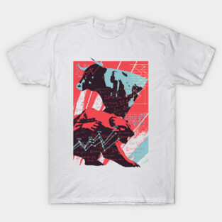 Stock Market Bull and Bear T-Shirt