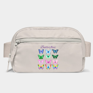 Pretty Colorful Butterflies collection Bag
