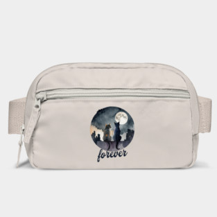 Partners forever romantic cats design Bag