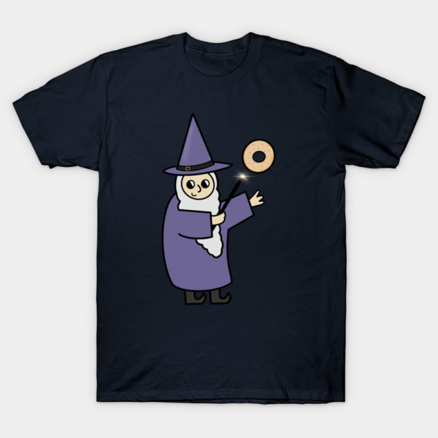 Funny Wizard, Donut Lover T-Shirt by logiamerch