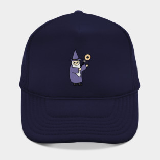 Funny Wizard, Donut Lover Hat