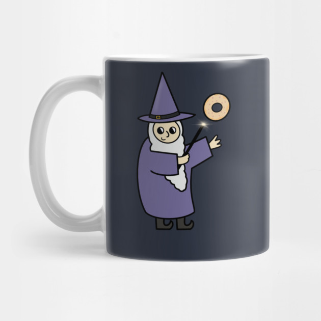 Funny Wizard, Donut Lover by logiamerch
