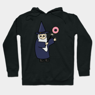 Funny Wizard, Donut Lover Hoodie