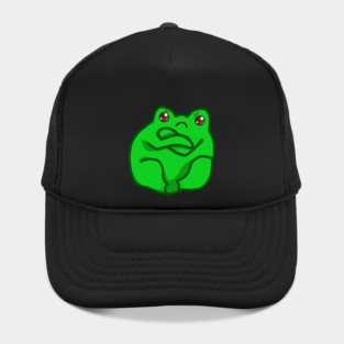 Kawaii Angry Fog, Funny Frog Lover Hat