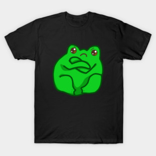 Kawaii Angry Fog, Funny Frog Lover T-Shirt