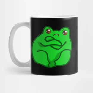 Kawaii Angry Fog, Funny Frog Lover Mug