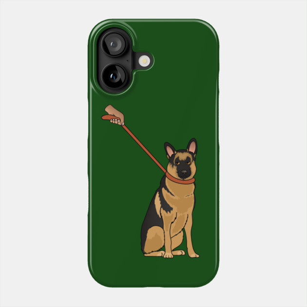 Funny German Shepherd, Love German Shepherds Phone Case by logiamerch