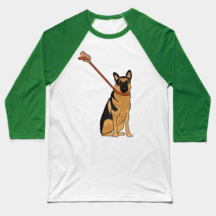 Funny German Shepherd, Love German Shepherds Baseball T-Shirt