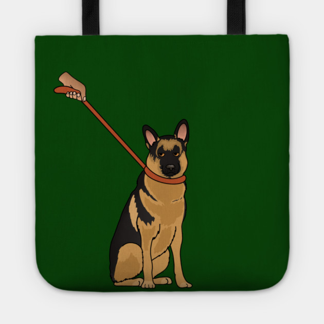 Funny German Shepherd, Love German Shepherds Tote by logiamerch