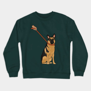 Funny German Shepherd, Love German Shepherds Crewneck Sweatshirt