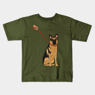 Funny German Shepherd, Love German Shepherds Kids T-Shirt