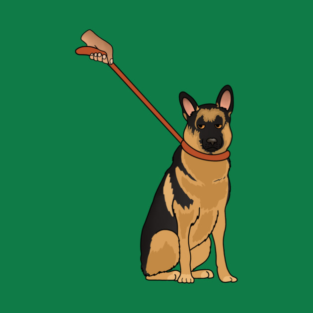 Funny German Shepherd, Love German Shepherds by logiamerch