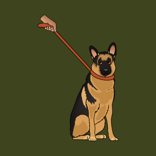 Funny German Shepherd, Love German Shepherds by logiamerch