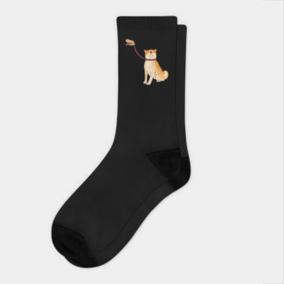 Funny Shiba Inu Dog, Shiba Inu Lovers Socks