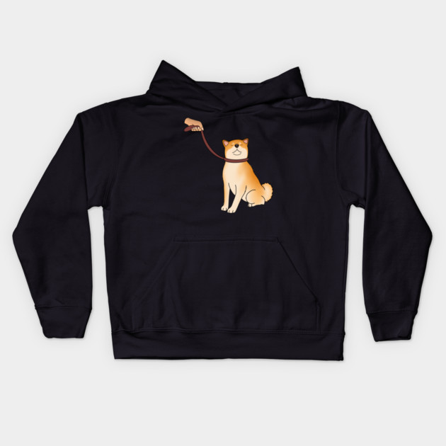 Funny Shiba Inu Dog, Shiba Inu Lovers Kids Hoodie by logiamerch