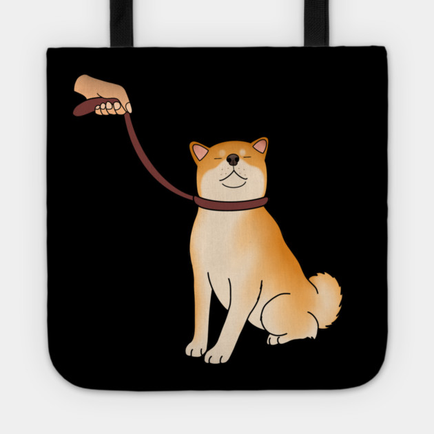 Funny Shiba Inu Dog, Shiba Inu Lovers Tote by logiamerch