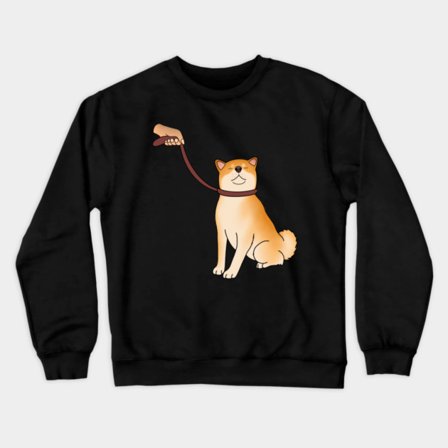 Funny Shiba Inu Dog, Shiba Inu Lovers Crewneck Sweatshirt by logiamerch