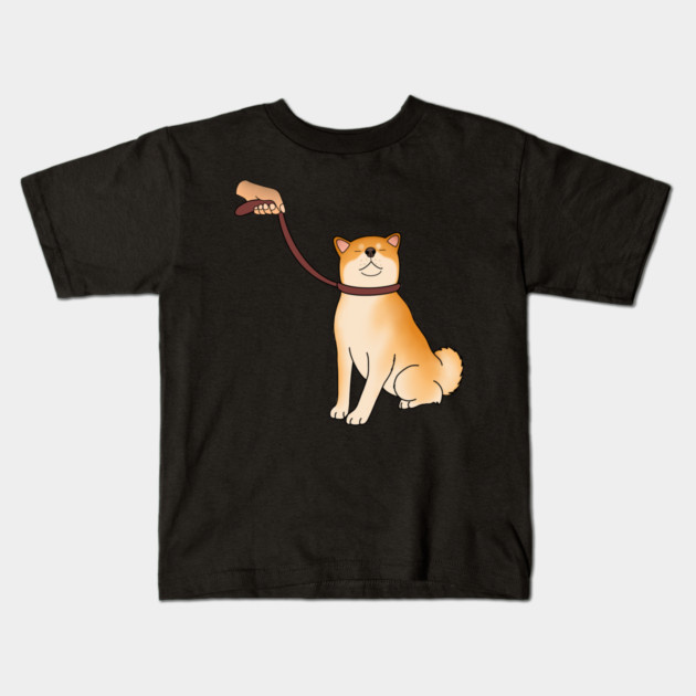 Funny Shiba Inu Dog, Shiba Inu Lovers Kids T-Shirt by logiamerch