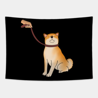 Funny Shiba Inu Dog, Shiba Inu Lovers Tapestry