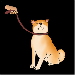 Funny Shiba Inu Dog, Shiba Inu Lovers Posters and Art