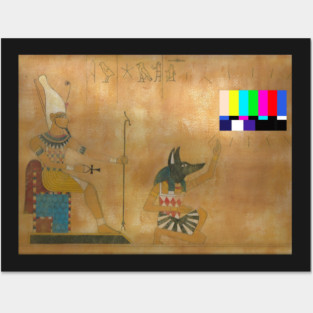 no signal egyptian Posters and Art