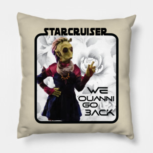 We Ouanni Go Back! Pillow
