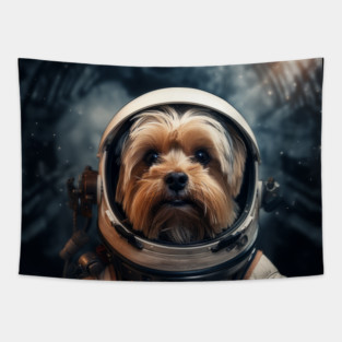Astro Dog - Biewer Terrier Tapestry