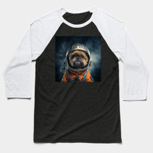Astro Dog - Brussels Griffon Baseball T-Shirt