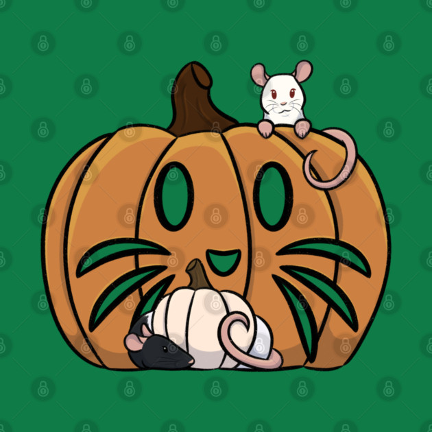Pumpkin Rats by DeguArts