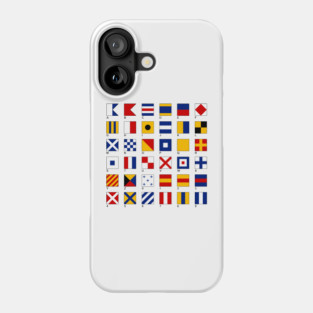Nautical Flags Phone Case