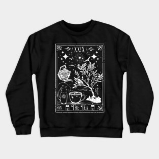 The Tea Tarot Card Crewneck Sweatshirt