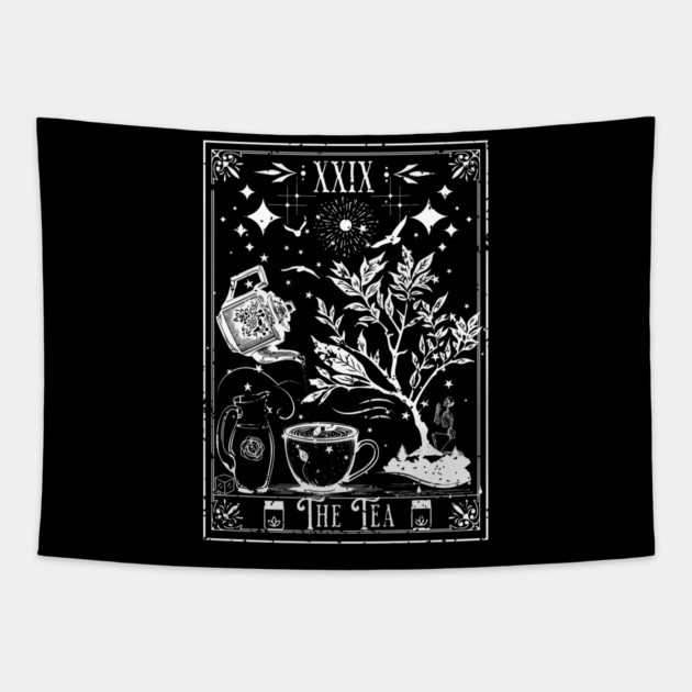 The Tea Tarot Card Tapestry by H. R. Sinclair