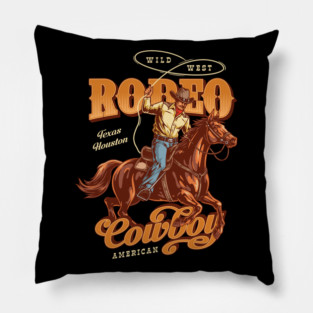 Rodeo Cowboy Pillow