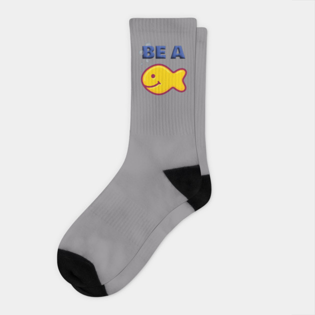 Be a Goldfish Socks by Officially Old Gym