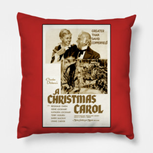 A Christmas Carol Pillow