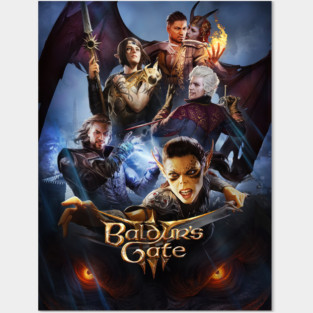 Baldurs Gate 3 Posters and Art