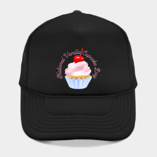 National Vanilla Cupcake Day, cherry on top Hat