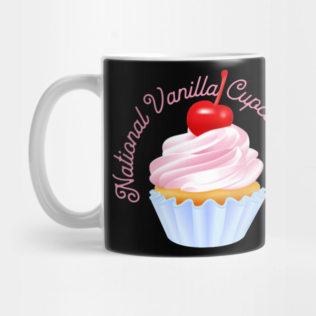 National Vanilla Cupcake Day, cherry on top by HolidayBug