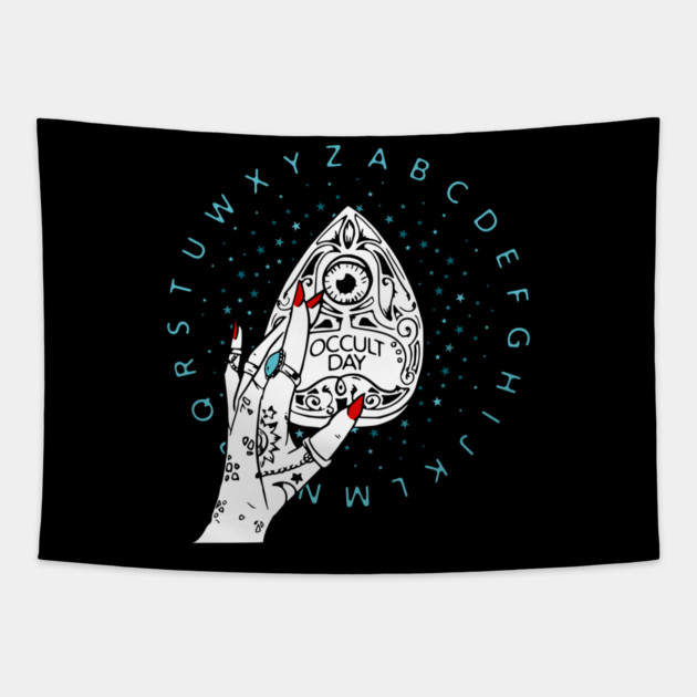 Occult Day, spirit board planchette Tapestry by HolidayBug